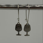 Wine Glass Stainless Steel Earrings
