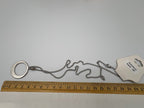 Statement Hoop 20" Stainless Steel Necklace