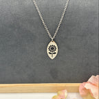 Sunflower Dream 18" Stainless Steel Necklace
