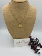 Rivers of Gold 20" Stainless Steel Necklace