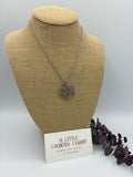 Charming Rose " Stainless Steel Necklace