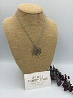 Charming Rose " Stainless Steel Necklace