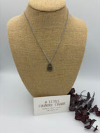 Silver Lock 20" Stainless Steel Necklace