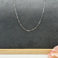 Small Stainless Steel Paperclip Chain