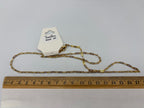 Small Gold-plated Stainless Steel Paperclip Chain