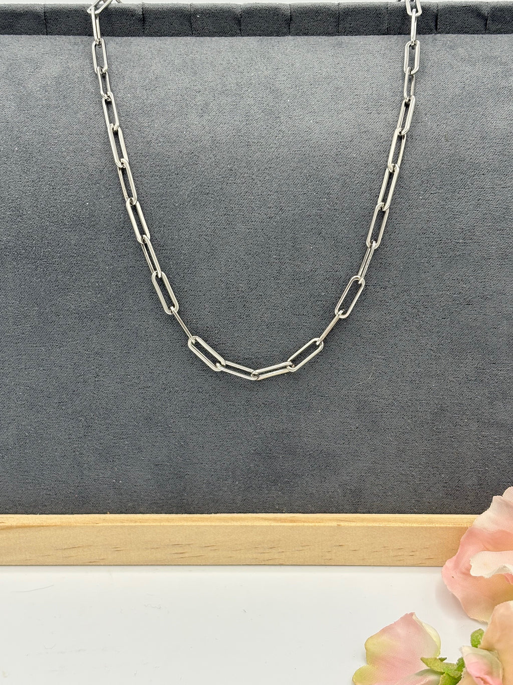 Stainless Steel Paperclip Chain