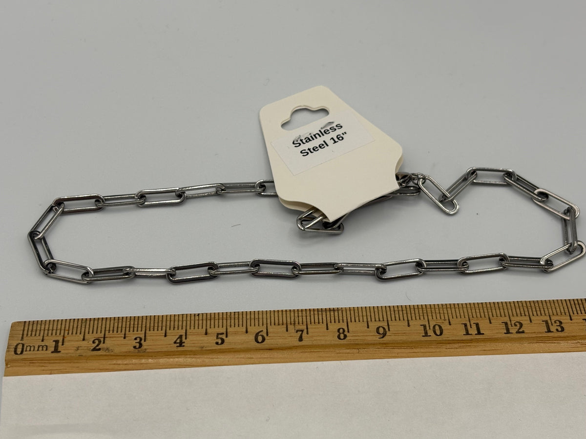 Stainless Steel Paperclip Chain