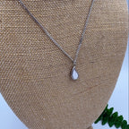 Raindrop 20" Stainless Steel Necklace