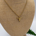 Boho Skull 22" Stainless Steel Necklace