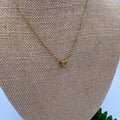 Mini Heart 17" Stainless Steel Necklace