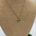 Coil Pendant 17" Stainless Steel Necklace