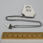 Dove 20" Stainless Steel Necklace