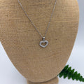 Garland Heart 18" Stainless Steel Necklace