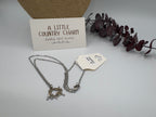 Nesting Birds 20" Stainless Steel Necklace