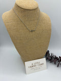 Silver Cross 16" Stainless Steel Necklace