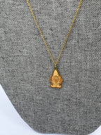 Gold Gnome 18" Stainless Steel Necklace