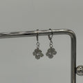 Hibiscus Flower Stainless Steel Earrings