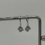 Hibiscus Flower Stainless Steel Earrings