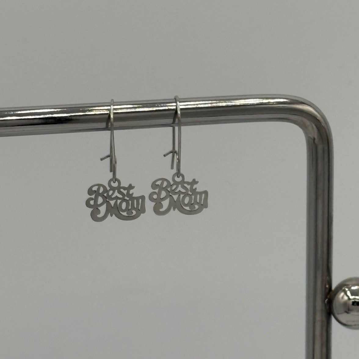 Best Mom Stainless Steel Earrings