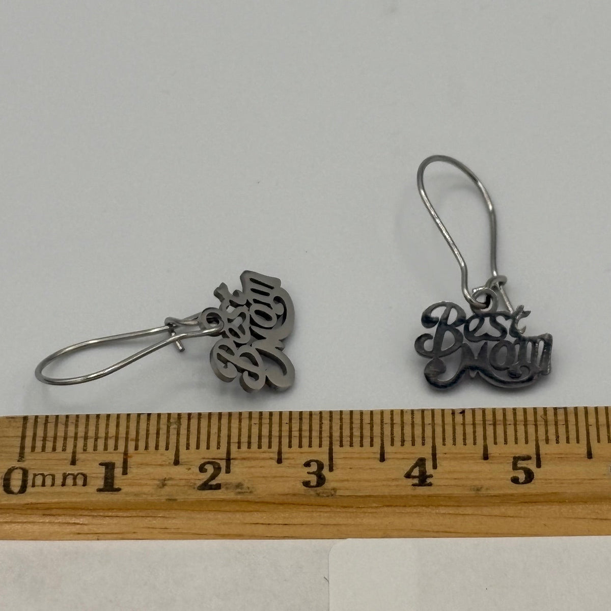 Best Mom Stainless Steel Earrings