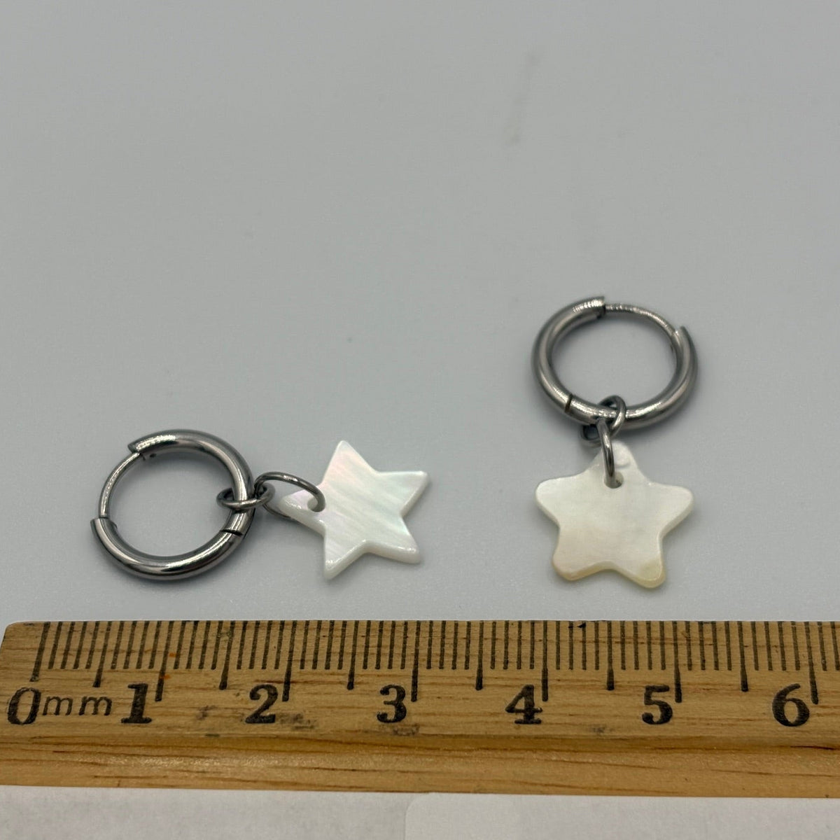Shining Star Stainless Steel Earrings