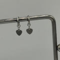 Timeless Heart Stainless Steel Earrings