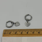 Timeless Heart Stainless Steel Earrings