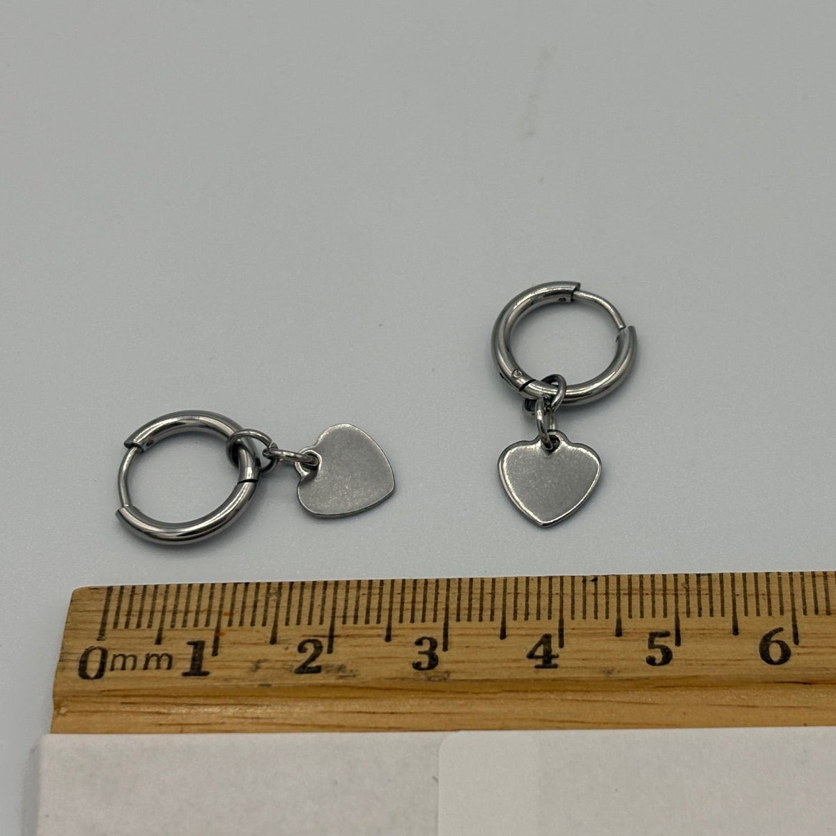 Timeless Heart Stainless Steel Earrings