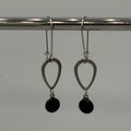 Night Beaded Stainless Steel Earrings