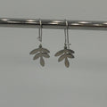 Spring Sprout Stainless Steel Earrings