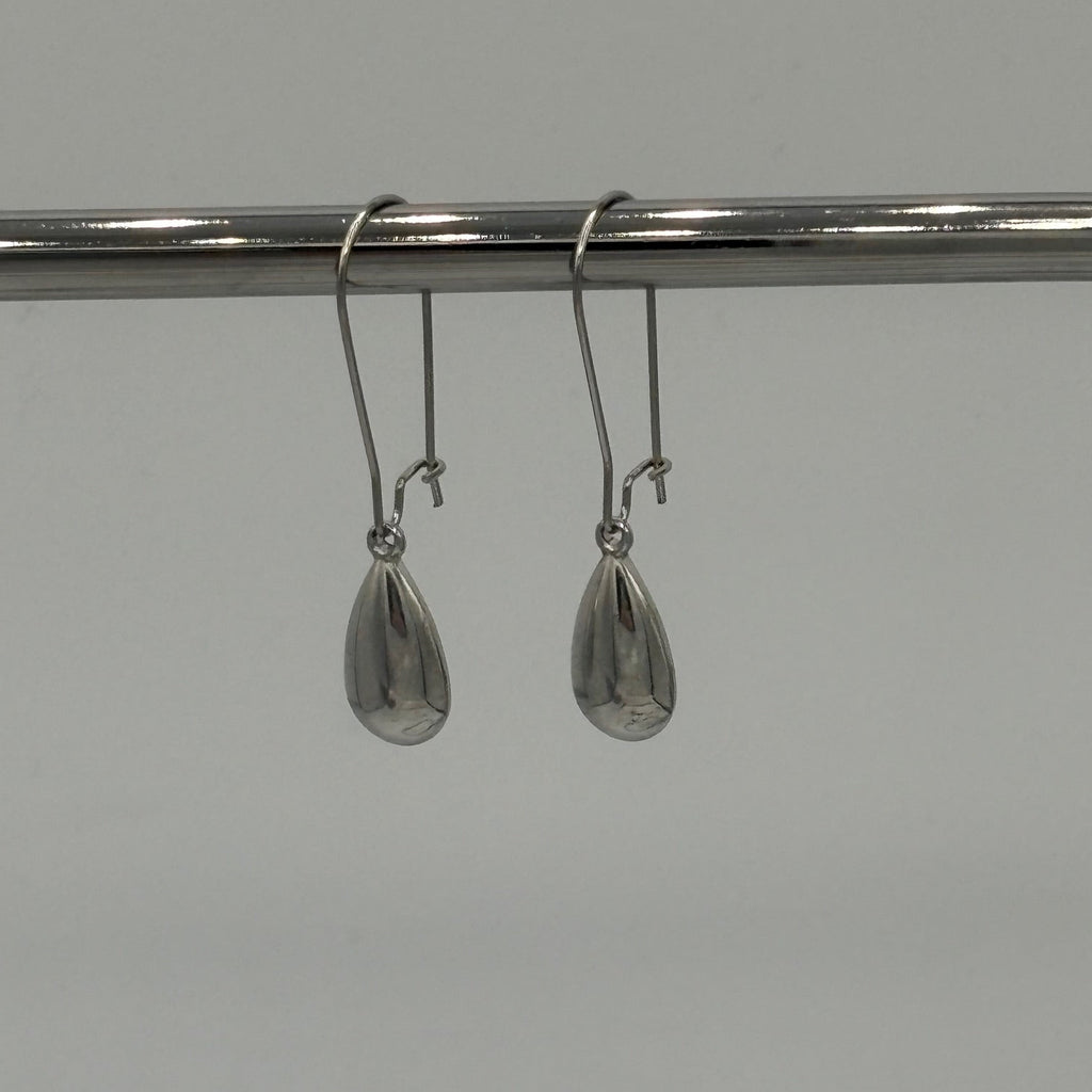 Silver Rain Stainless Steel Earrings