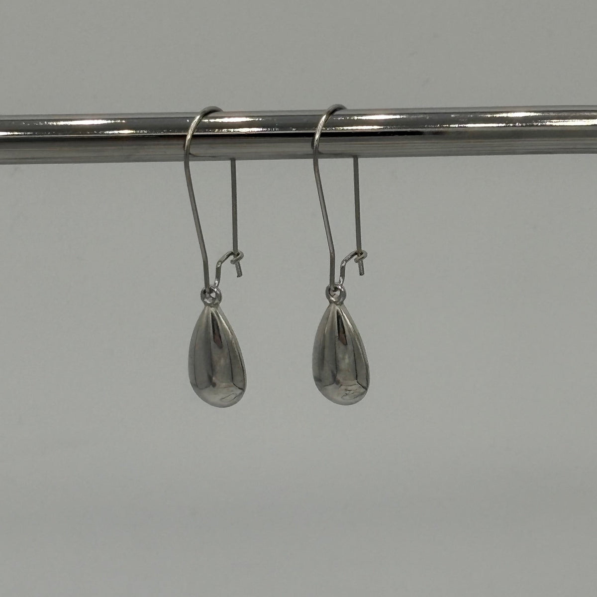 Silver Rain Stainless Steel Earrings