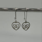 Cheerful Butterflies Stainless Steel Earrings