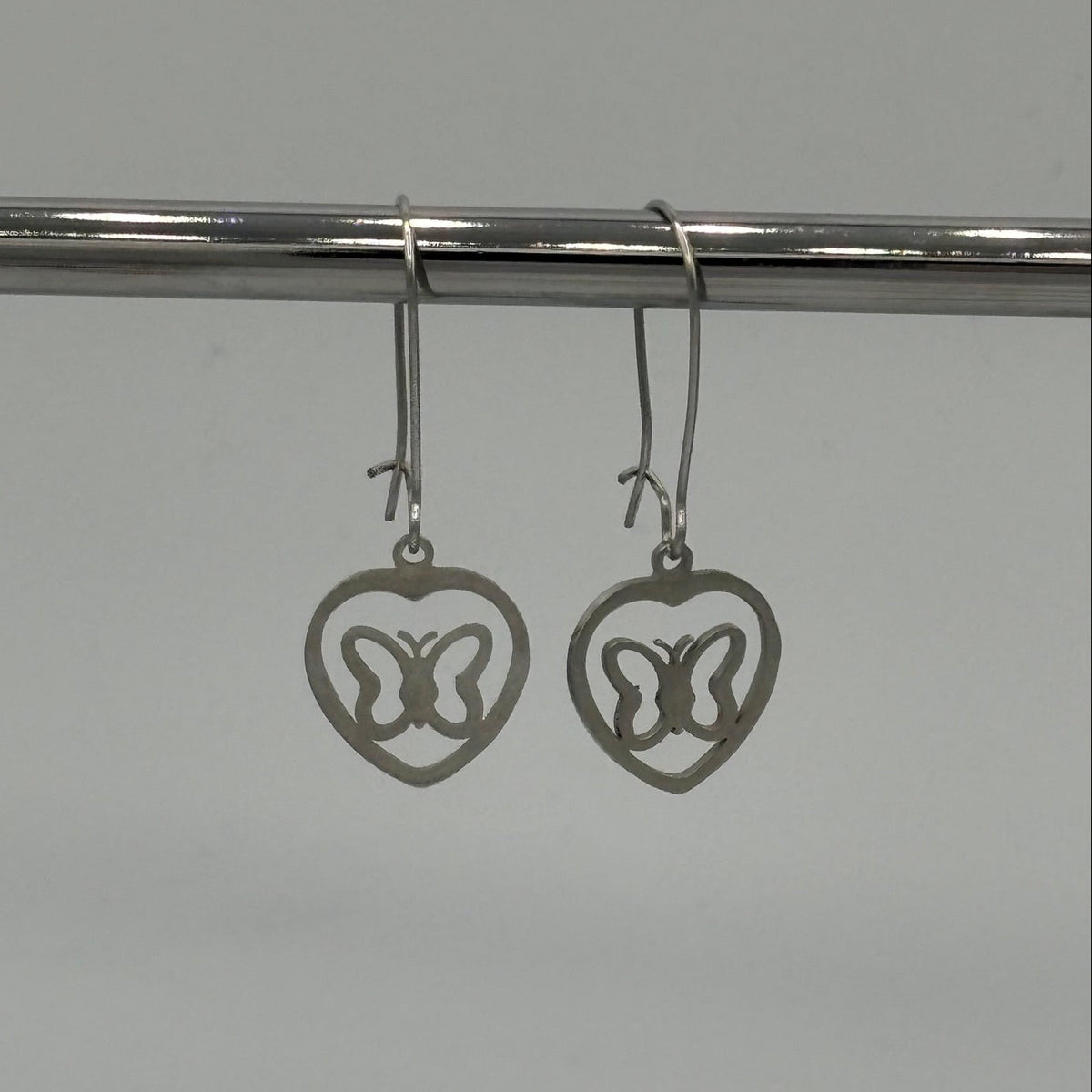 Cheerful Butterflies Stainless Steel Earrings