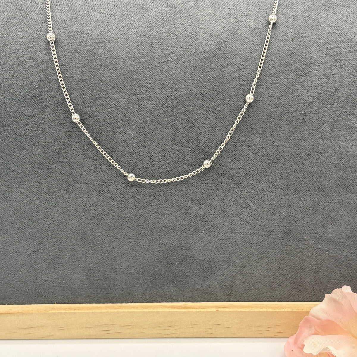 Stainless Steel Large Beaded Chain