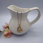 Romantic Dragonfly 20" Stainless Steel Necklace