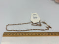 Rose Gold Stainless Steel Paperclip Chain
