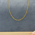 Gold-plated Stainless Steel Curb Chain
