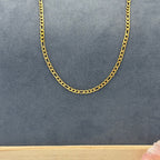 Gold-plated Stainless Steel Curb Chain