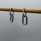 Chain Link Stainless Steel Earrings