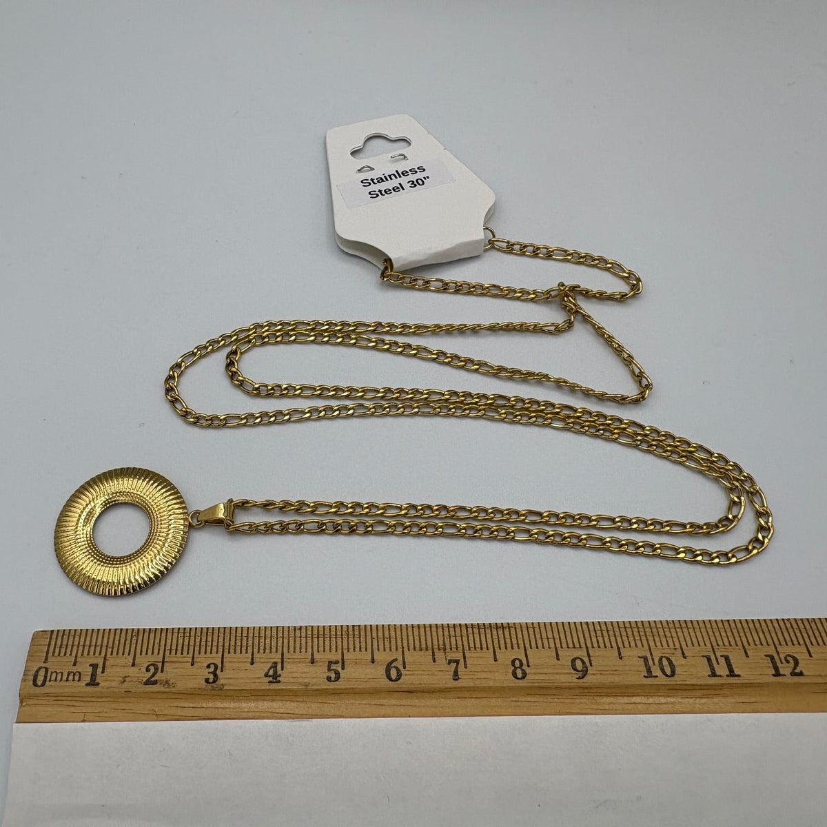 Wreath 30" Stainless Steel Necklace