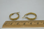 Chain Hoop Stainless Steel Earrings