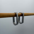 Boxy Hoop Stainless Steel Earrings