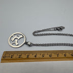 Dragonfly Harmony 22" Stainless Steel Necklace