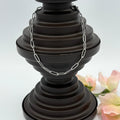 Cloudy Day Paperclip Chain 10" Stainless Steel Anklet