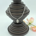 Owlet Charm 10" Stainless Steel Anklet