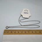 Moon 18" Stainless Steel Necklace