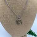 Rosette 22" Stainless Steel Necklace