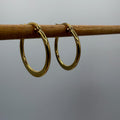 Chic Hoop Stainless Steel Earrings