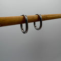 Sleek Hoop Stainless Steel Earrings